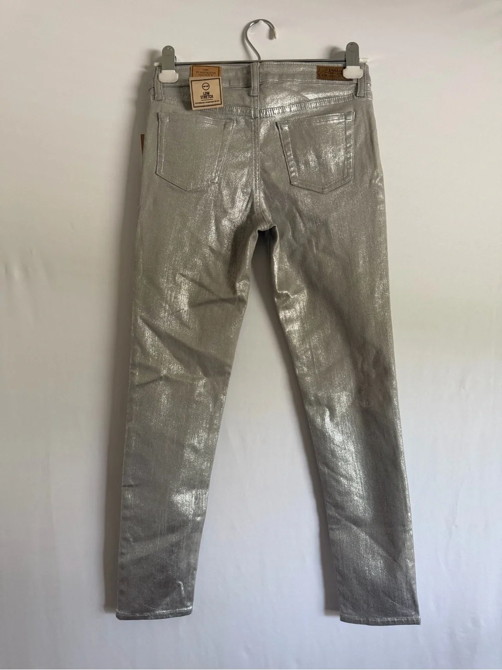 Polo Ralph Lauren Kids Cortina Sliver The Tompkins Skinny Jeans size 16